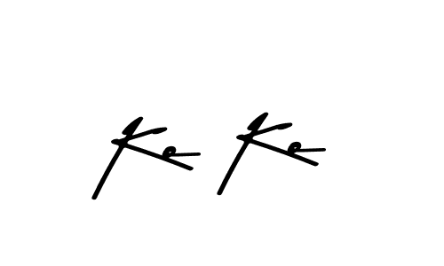 How to make Ko Ko signature? Asem Kandis PERSONAL USE is a professional autograph style. Create handwritten signature for Ko Ko name. Ko Ko signature style 9 images and pictures png