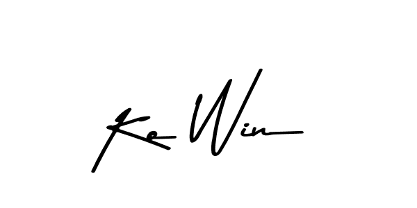 if you are searching for the best signature style for your name Ko Win. so please give up your signature search. here we have designed multiple signature styles  using Asem Kandis PERSONAL USE. Ko Win signature style 9 images and pictures png