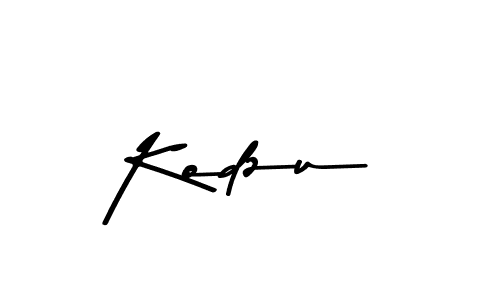 Make a beautiful signature design for name Kodzu. With this signature (Asem Kandis PERSONAL USE) style, you can create a handwritten signature for free. Kodzu signature style 9 images and pictures png