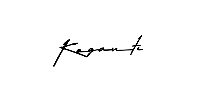 Asem Kandis PERSONAL USE is a professional signature style that is perfect for those who want to add a touch of class to their signature. It is also a great choice for those who want to make their signature more unique. Get Koganti name to fancy signature for free. Koganti signature style 9 images and pictures png