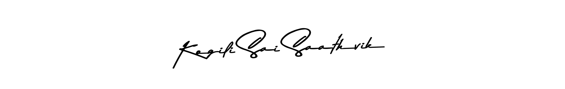 Check out images of Autograph of Kogili Sai Saathvik name. Actor Kogili Sai Saathvik Signature Style. Asem Kandis PERSONAL USE is a professional sign style online. Kogili Sai Saathvik signature style 9 images and pictures png