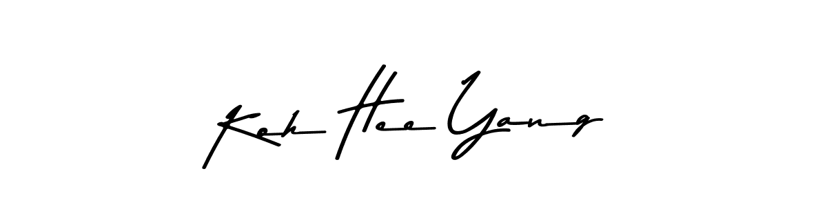 It looks lik you need a new signature style for name Koh Hee Yang. Design unique handwritten (Asem Kandis PERSONAL USE) signature with our free signature maker in just a few clicks. Koh Hee Yang signature style 9 images and pictures png