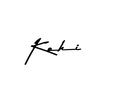 How to make Kohi name signature. Use Asem Kandis PERSONAL USE style for creating short signs online. This is the latest handwritten sign. Kohi signature style 9 images and pictures png