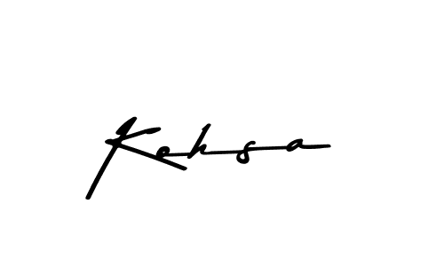 if you are searching for the best signature style for your name Kohsa. so please give up your signature search. here we have designed multiple signature styles  using Asem Kandis PERSONAL USE. Kohsa signature style 9 images and pictures png