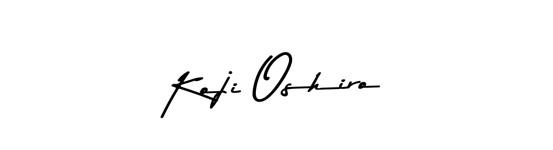 Also we have Koji Oshiro name is the best signature style. Create professional handwritten signature collection using Asem Kandis PERSONAL USE autograph style. Koji Oshiro signature style 9 images and pictures png