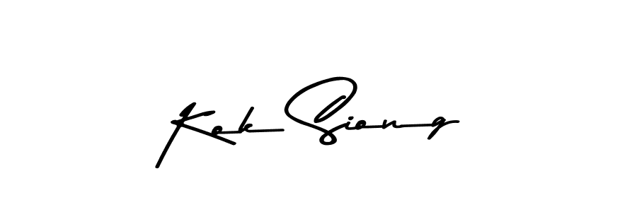 Similarly Asem Kandis PERSONAL USE is the best handwritten signature design. Signature creator online .You can use it as an online autograph creator for name Kok Siong. Kok Siong signature style 9 images and pictures png