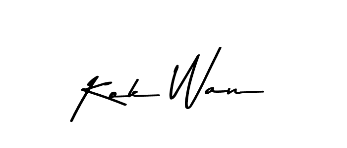 Make a short Kok Wan signature style. Manage your documents anywhere anytime using Asem Kandis PERSONAL USE. Create and add eSignatures, submit forms, share and send files easily. Kok Wan signature style 9 images and pictures png