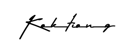 Make a beautiful signature design for name Koktiong. With this signature (Asem Kandis PERSONAL USE) style, you can create a handwritten signature for free. Koktiong signature style 9 images and pictures png