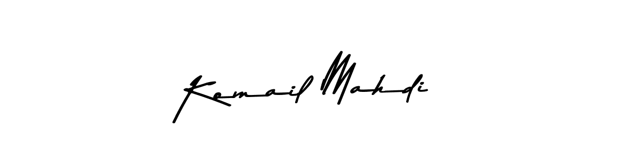 You should practise on your own different ways (Asem Kandis PERSONAL USE) to write your name (Komail Mahdi) in signature. don't let someone else do it for you. Komail Mahdi signature style 9 images and pictures png