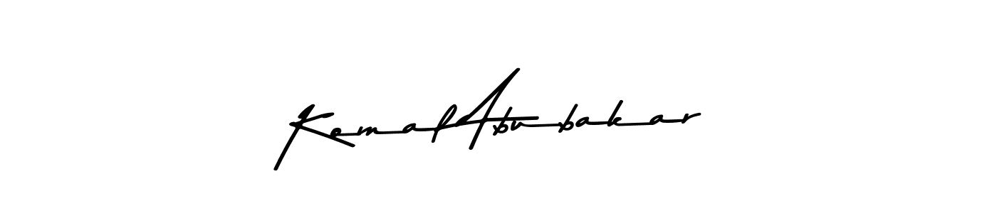 Also we have Komal Abubakar name is the best signature style. Create professional handwritten signature collection using Asem Kandis PERSONAL USE autograph style. Komal Abubakar signature style 9 images and pictures png