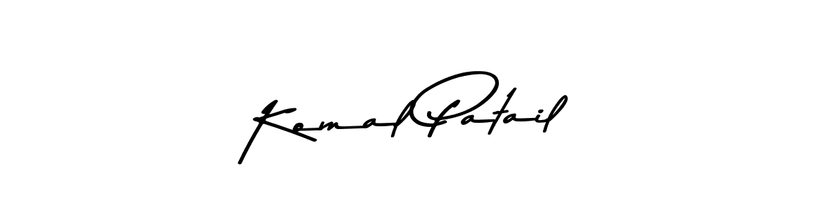 Check out images of Autograph of Komal Patail name. Actor Komal Patail Signature Style. Asem Kandis PERSONAL USE is a professional sign style online. Komal Patail signature style 9 images and pictures png
