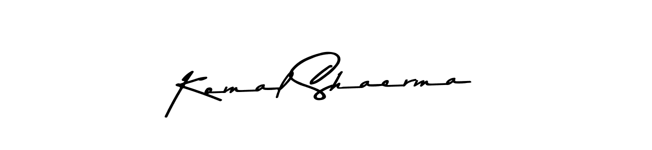 Once you've used our free online signature maker to create your best signature Asem Kandis PERSONAL USE style, it's time to enjoy all of the benefits that Komal Shaerma name signing documents. Komal Shaerma signature style 9 images and pictures png