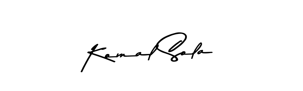 You can use this online signature creator to create a handwritten signature for the name Komal Sola. This is the best online autograph maker. Komal Sola signature style 9 images and pictures png