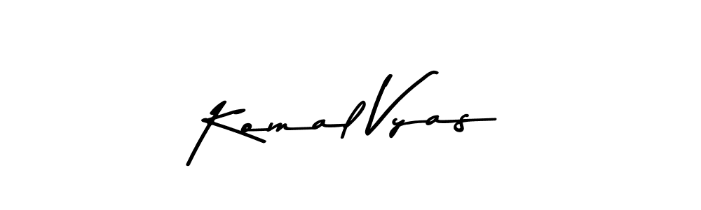 It looks lik you need a new signature style for name Komal Vyas. Design unique handwritten (Asem Kandis PERSONAL USE) signature with our free signature maker in just a few clicks. Komal Vyas signature style 9 images and pictures png