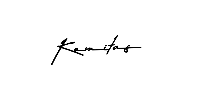 How to make Komitas signature? Asem Kandis PERSONAL USE is a professional autograph style. Create handwritten signature for Komitas name. Komitas signature style 9 images and pictures png