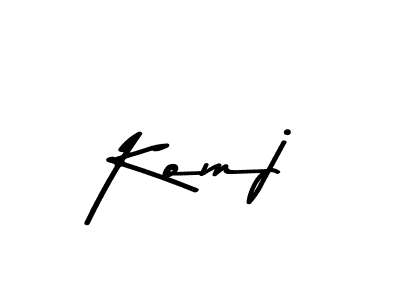 if you are searching for the best signature style for your name Komj. so please give up your signature search. here we have designed multiple signature styles  using Asem Kandis PERSONAL USE. Komj signature style 9 images and pictures png