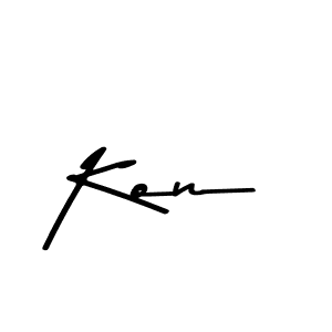 Make a beautiful signature design for name Kon. Use this online signature maker to create a handwritten signature for free. Kon signature style 9 images and pictures png