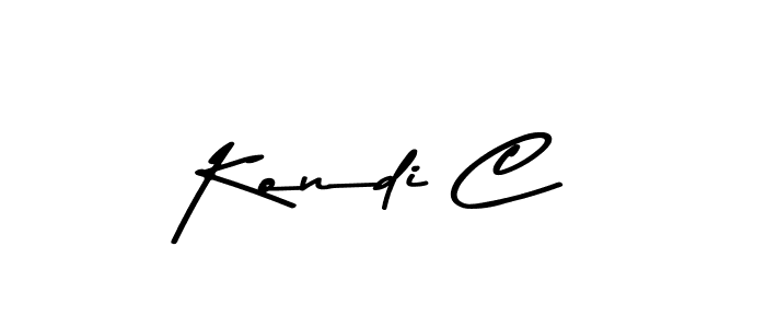 Create a beautiful signature design for name Kondi C. With this signature (Asem Kandis PERSONAL USE) fonts, you can make a handwritten signature for free. Kondi C signature style 9 images and pictures png