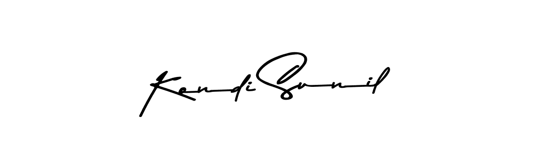 You should practise on your own different ways (Asem Kandis PERSONAL USE) to write your name (Kondi Sunil) in signature. don't let someone else do it for you. Kondi Sunil signature style 9 images and pictures png