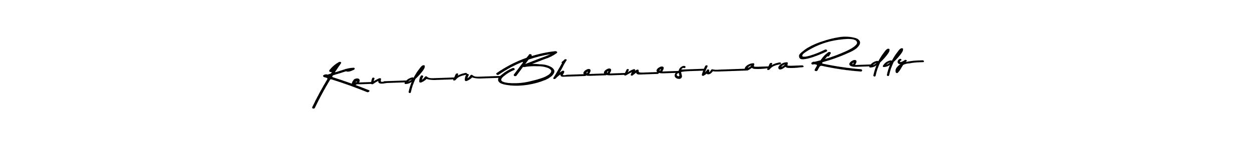 Konduru Bheemeswara Reddy stylish signature style. Best Handwritten Sign (Asem Kandis PERSONAL USE) for my name. Handwritten Signature Collection Ideas for my name Konduru Bheemeswara Reddy. Konduru Bheemeswara Reddy signature style 9 images and pictures png