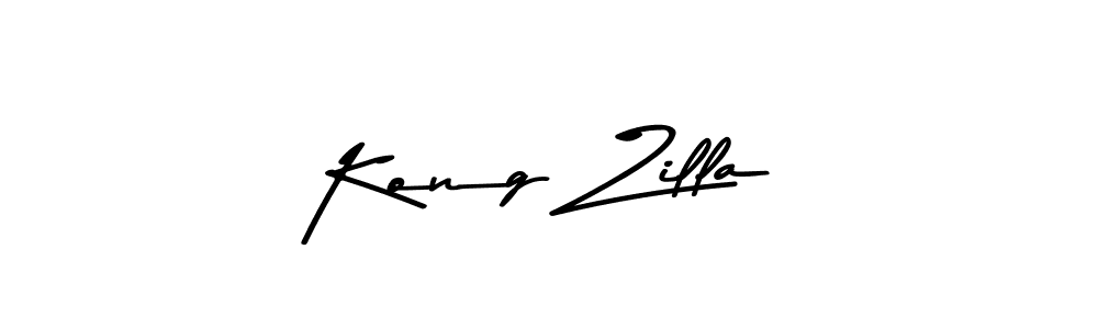 You should practise on your own different ways (Asem Kandis PERSONAL USE) to write your name (Kong Zilla) in signature. don't let someone else do it for you. Kong Zilla signature style 9 images and pictures png