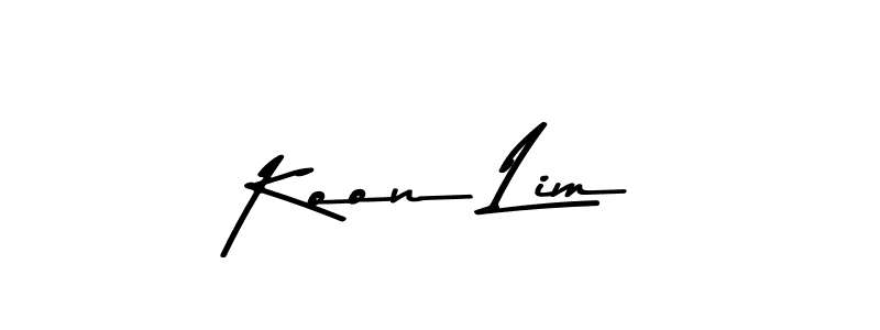 How to make Koon Lim signature? Asem Kandis PERSONAL USE is a professional autograph style. Create handwritten signature for Koon Lim name. Koon Lim signature style 9 images and pictures png