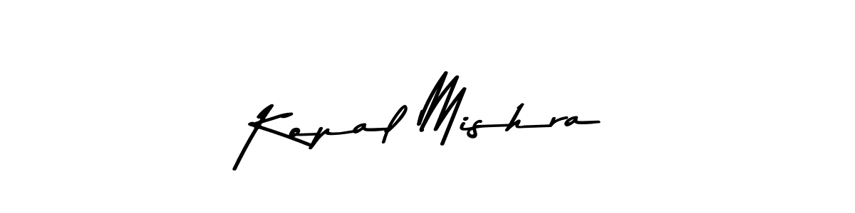 Kopal Mishra stylish signature style. Best Handwritten Sign (Asem Kandis PERSONAL USE) for my name. Handwritten Signature Collection Ideas for my name Kopal Mishra. Kopal Mishra signature style 9 images and pictures png