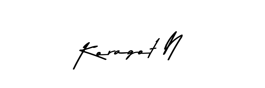 Similarly Asem Kandis PERSONAL USE is the best handwritten signature design. Signature creator online .You can use it as an online autograph creator for name Koragot N. Koragot N signature style 9 images and pictures png