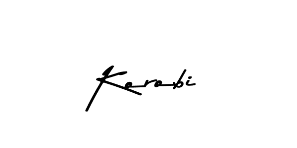 if you are searching for the best signature style for your name Korobi. so please give up your signature search. here we have designed multiple signature styles  using Asem Kandis PERSONAL USE. Korobi signature style 9 images and pictures png