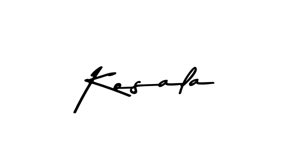 How to Draw Kosala signature style? Asem Kandis PERSONAL USE is a latest design signature styles for name Kosala. Kosala signature style 9 images and pictures png