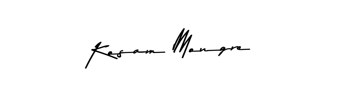 Once you've used our free online signature maker to create your best signature Asem Kandis PERSONAL USE style, it's time to enjoy all of the benefits that Kosam Mongre name signing documents. Kosam Mongre signature style 9 images and pictures png