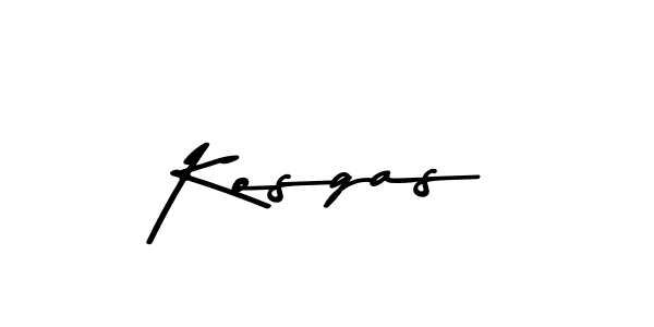 Once you've used our free online signature maker to create your best signature Asem Kandis PERSONAL USE style, it's time to enjoy all of the benefits that Kosgas name signing documents. Kosgas signature style 9 images and pictures png