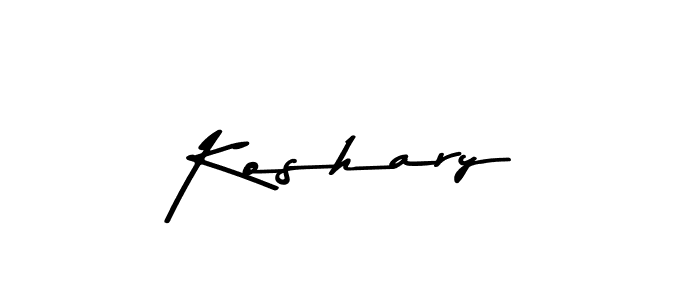 How to make Koshary signature? Asem Kandis PERSONAL USE is a professional autograph style. Create handwritten signature for Koshary name. Koshary signature style 9 images and pictures png