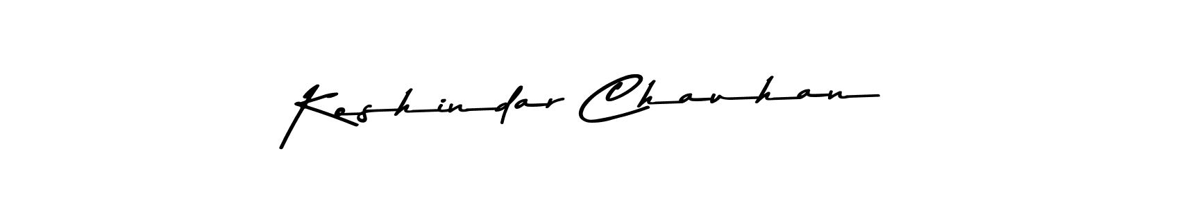 This is the best signature style for the Koshindar Chauhan name. Also you like these signature font (Asem Kandis PERSONAL USE). Mix name signature. Koshindar Chauhan signature style 9 images and pictures png