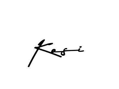 This is the best signature style for the Kosi name. Also you like these signature font (Asem Kandis PERSONAL USE). Mix name signature. Kosi signature style 9 images and pictures png