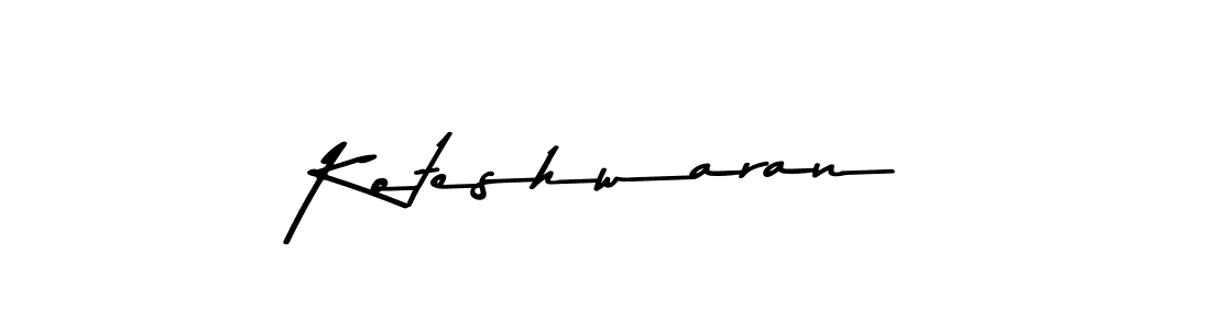 Make a beautiful signature design for name Koteshwaran. Use this online signature maker to create a handwritten signature for free. Koteshwaran signature style 9 images and pictures png