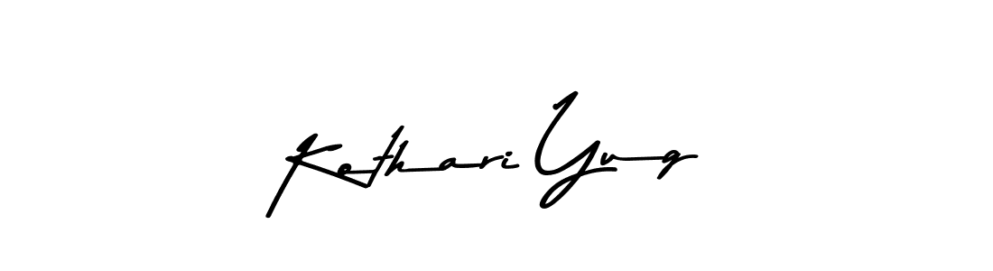 You can use this online signature creator to create a handwritten signature for the name Kothari Yug. This is the best online autograph maker. Kothari Yug signature style 9 images and pictures png