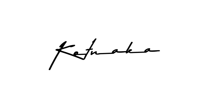 Also we have Kotnaka name is the best signature style. Create professional handwritten signature collection using Asem Kandis PERSONAL USE autograph style. Kotnaka signature style 9 images and pictures png