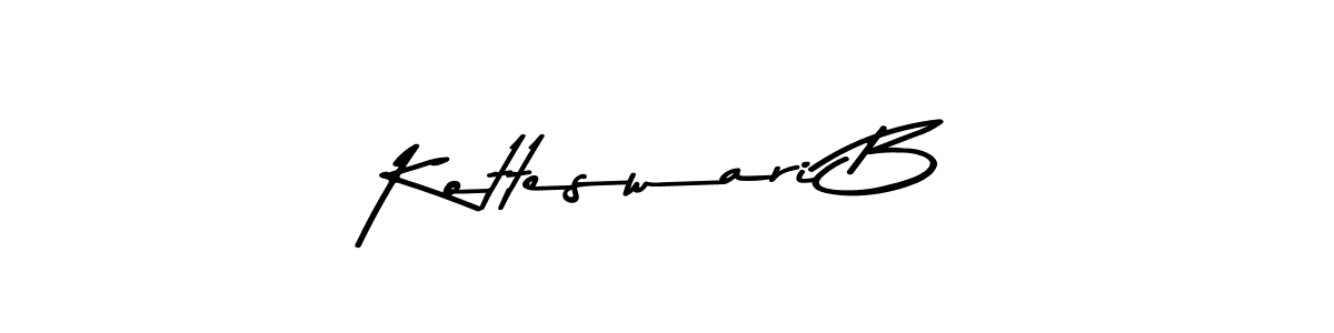 You can use this online signature creator to create a handwritten signature for the name Kotteswari B. This is the best online autograph maker. Kotteswari B signature style 9 images and pictures png