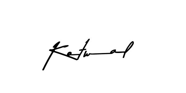 Create a beautiful signature design for name Kotwal. With this signature (Asem Kandis PERSONAL USE) fonts, you can make a handwritten signature for free. Kotwal signature style 9 images and pictures png