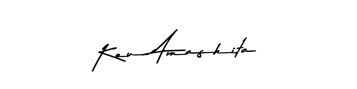 The best way (Asem Kandis PERSONAL USE) to make a short signature is to pick only two or three words in your name. The name Kou Amashita include a total of six letters. For converting this name. Kou Amashita signature style 9 images and pictures png