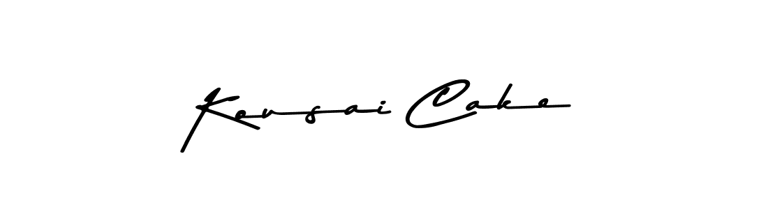 Make a beautiful signature design for name Kousai Cake. Use this online signature maker to create a handwritten signature for free. Kousai Cake signature style 9 images and pictures png