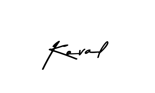 if you are searching for the best signature style for your name Koval. so please give up your signature search. here we have designed multiple signature styles  using Asem Kandis PERSONAL USE. Koval signature style 9 images and pictures png