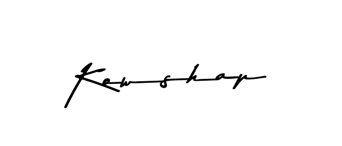 Similarly Asem Kandis PERSONAL USE is the best handwritten signature design. Signature creator online .You can use it as an online autograph creator for name Kowshap. Kowshap signature style 9 images and pictures png