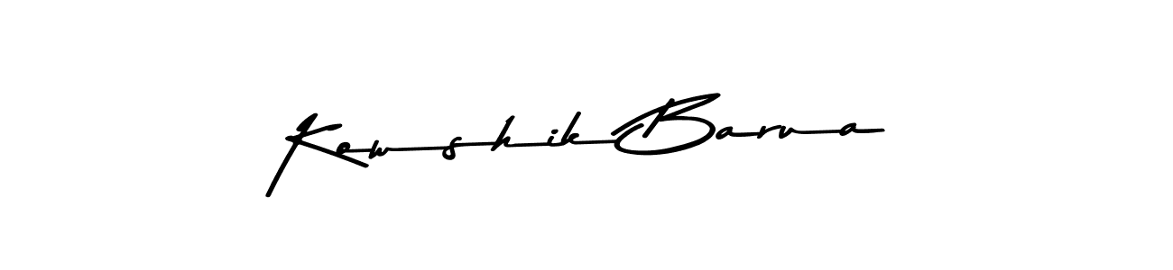 Use a signature maker to create a handwritten signature online. With this signature software, you can design (Asem Kandis PERSONAL USE) your own signature for name Kowshik Barua. Kowshik Barua signature style 9 images and pictures png
