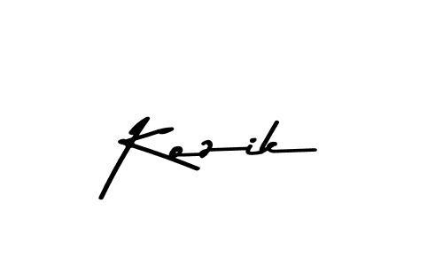 Here are the top 10 professional signature styles for the name Kozik. These are the best autograph styles you can use for your name. Kozik signature style 9 images and pictures png