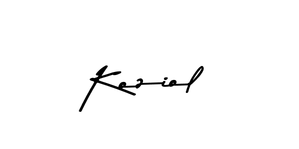 Similarly Asem Kandis PERSONAL USE is the best handwritten signature design. Signature creator online .You can use it as an online autograph creator for name Koziol. Koziol signature style 9 images and pictures png