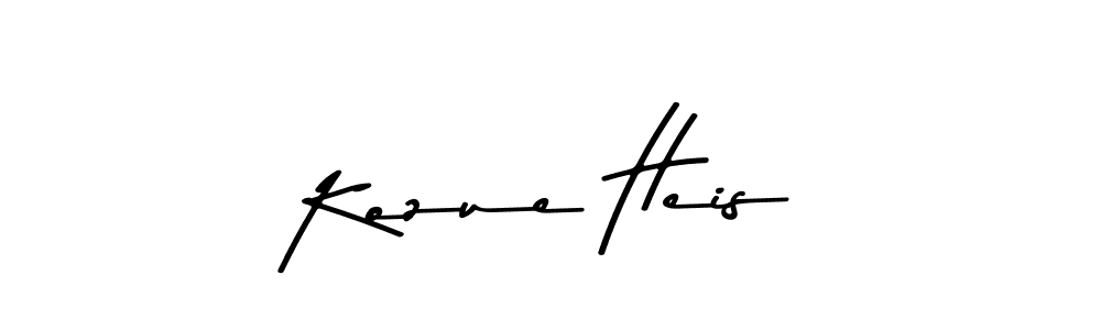 Kozue Heis stylish signature style. Best Handwritten Sign (Asem Kandis PERSONAL USE) for my name. Handwritten Signature Collection Ideas for my name Kozue Heis. Kozue Heis signature style 9 images and pictures png