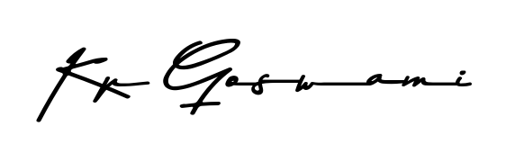 Best and Professional Signature Style for Kp Goswami. Asem Kandis PERSONAL USE Best Signature Style Collection. Kp Goswami signature style 9 images and pictures png