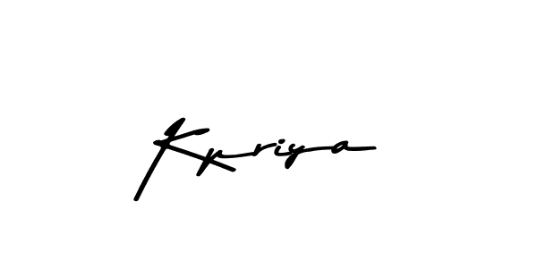 The best way (Asem Kandis PERSONAL USE) to make a short signature is to pick only two or three words in your name. The name Kpriya include a total of six letters. For converting this name. Kpriya signature style 9 images and pictures png